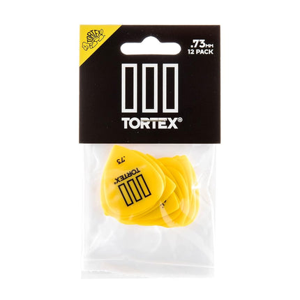 Jim Dunlop 462P.73 Tortex III Player Pack (Pack of 12)