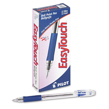 PILOT EasyTouch Ball Point Stick Pens, Fine Point,