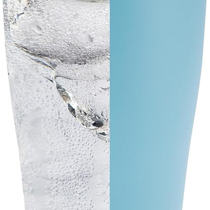 Zojirushi SX-HA89H-GM Stainless Tumbler with Straw 30 ounces Aqua Green