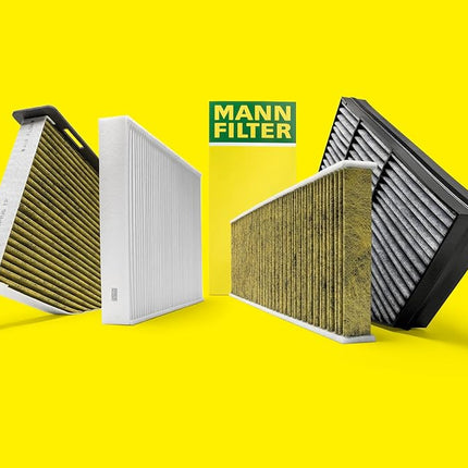 MANN-FILTER CUK 2941-2 Cabin Air Filter - Pollen Filter with Activated Carbon - (set of 2) for Cars + Transporters