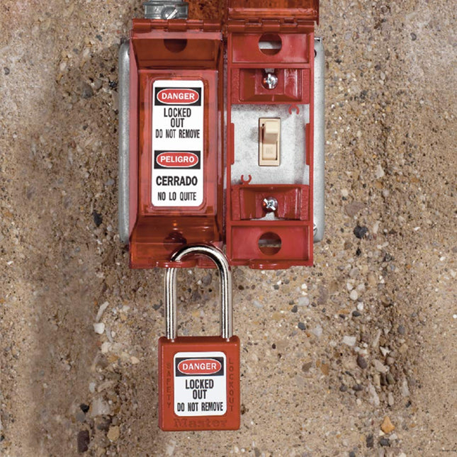 Master Lock 496B Universal Wall Switch Lockouts