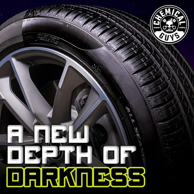 Chemical Guys, Galactic Black Wet Look Tire Shine Dressing, Black, 32 oz