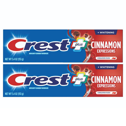 Crest Cinnamon Toothpaste 6 Ounce Pack of 2