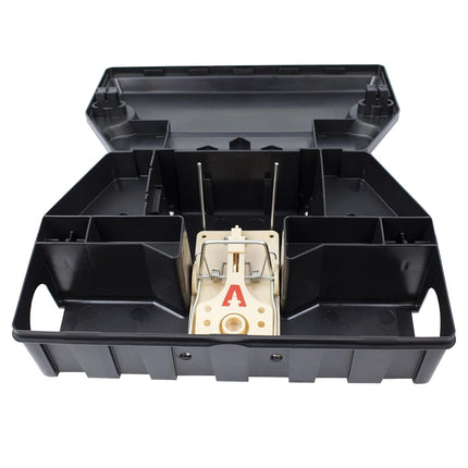 Victor M901RB Refillable Rodent Bait Station, Black