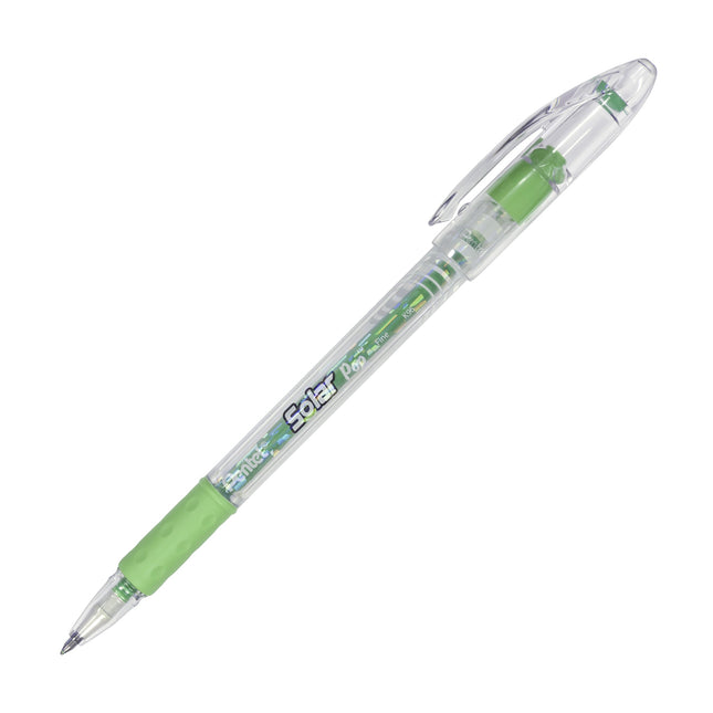Stylos gel Pentel Solar Pop néon 0,6 mm 4/paquet-Orange, Jaune, Vert, Rose