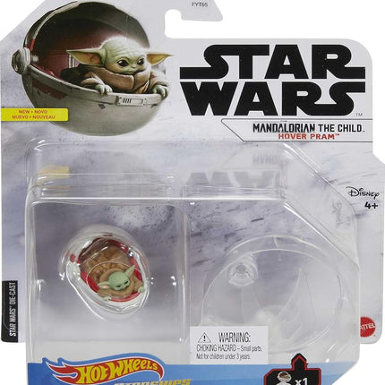 Hot Wheels Star Wars Starships Inspired by “The Mandalorian” with Flight Stand for Display, Variety of Models for Kids of All Ages