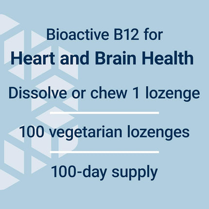 Life Extension B12, 500 Mcg, 100 dissolving lozenges