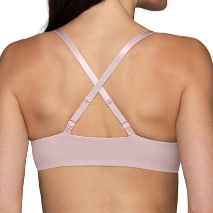 Vanity Fair Women's Illumination Front Closure Bra, 3-Way Convertible Straps, Lightly Lined Cups up to DD, Quartz, 40B