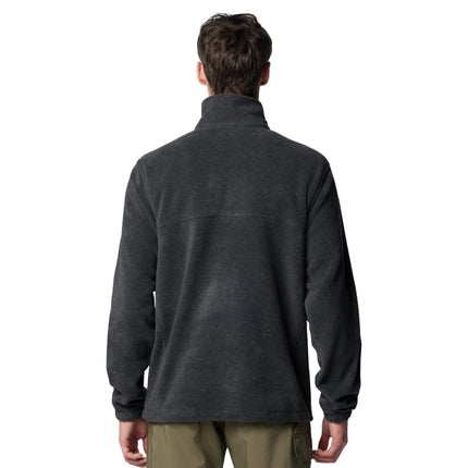 Columbia Men's Steens Mountain Full Zip 2.0 Fleece Jacket, Charcoal Heather, 2X