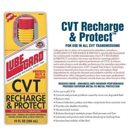 Lubegard 67010 CVT Recharge & Protect, 10 fl. oz.