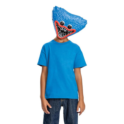 Disguise Huggy Wuggy Mask, Official Huggy Wuggy Half Mask Costume Accessory