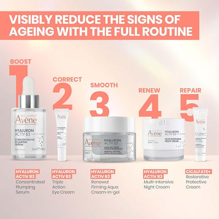 AVENE Hyaluron Activ B3 - Concentrated Plumping Serum- Anti-Wrinkle - 30ml