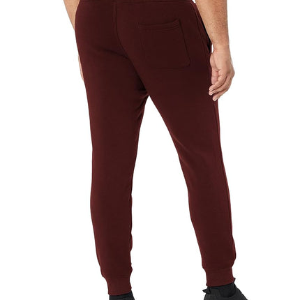 Southpole Men's 1570 Fleece Jogger, Burgundy (A), Medium
