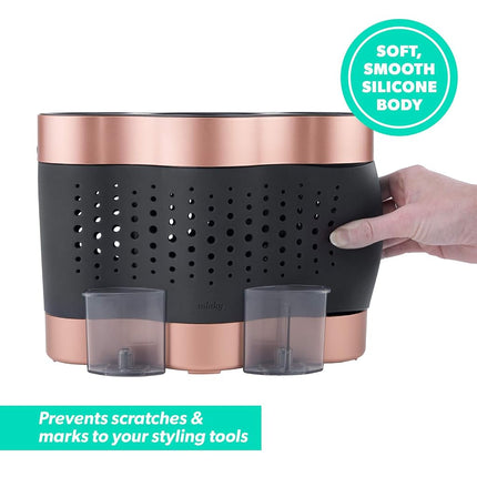 Minky TT13190204 Styling Dock Hair Tool Storage Rose Gold