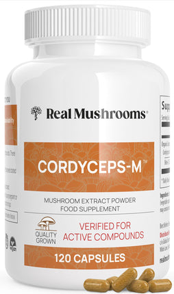 Real Mushrooms Cordyceps Capsules - Performance Su