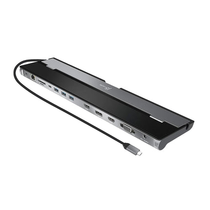 j5create USB C 13-in-1 Triple Display Docking Stat