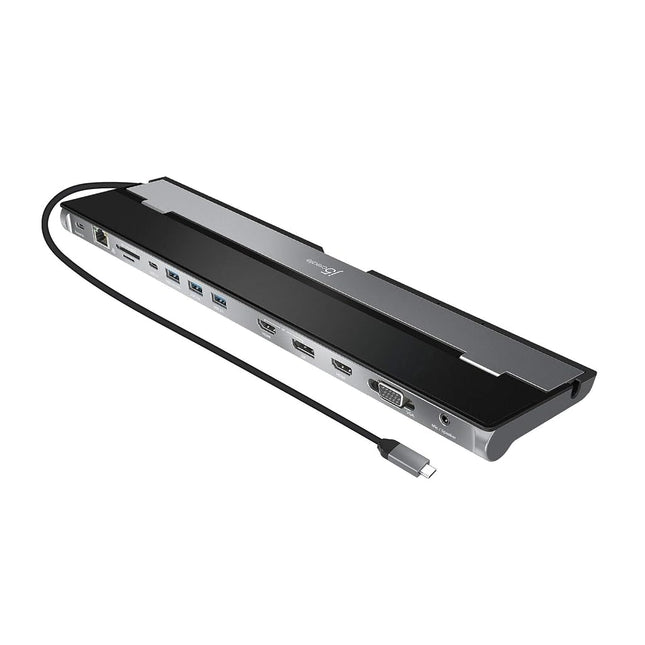 j5create USB C 13-in-1 Triple Display Docking Stat