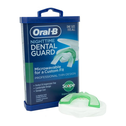 Oral-B Nighttime Dental Guard, Less Than 3-Minutes