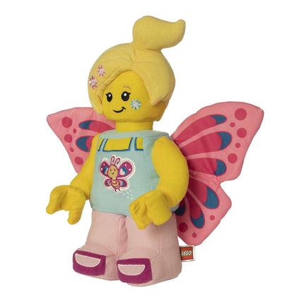 LEGO Minifigure Butterfly Girl with Flowers 30.48cm Plush Character
