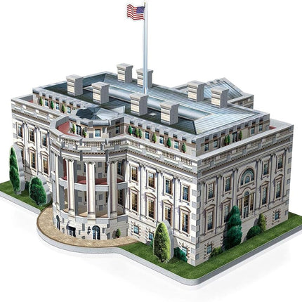 Wrebbit 3D The Classics White House 490 Pieces 3D Jigsaw Puzzle