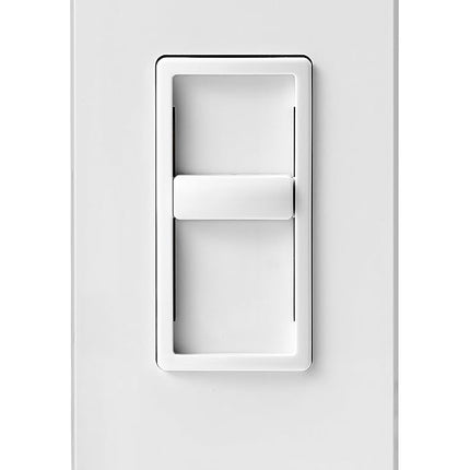 Leviton 6672-1LW SureSlide Universal 150W LED/CFL Incandescent Slide-to-Off Dimmer, 3 Pack, White