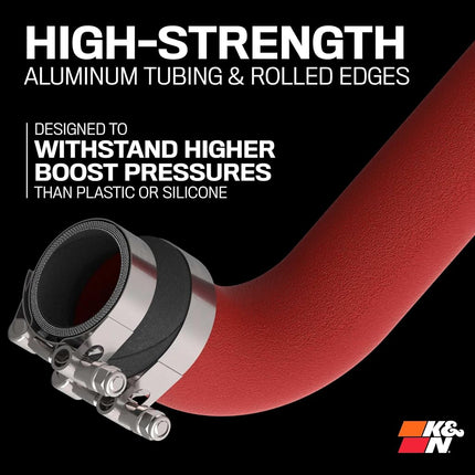 K&N Charge Pipe Kit compatible with Toyota GR Corolla L3 1.6L F/I 2023- (77-1018TWR)
