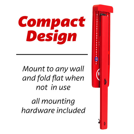 GoSports Gancho 21 Columpio de Pared Plegable para Interiores y Exteriores