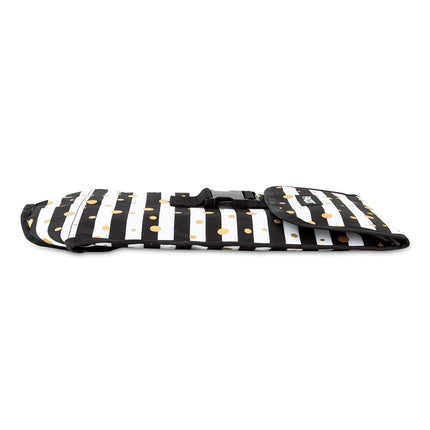 Sac à vin congélateur PackIt, motif pois festifs, doté de la technologie EcoFreeze, pliable, réutilisable, bandoulière avec fermeture à boucle, parfait pour les adultes et les boissons à emporter