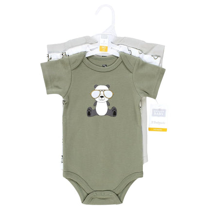 Hudson Baby Body bébé unisexe en coton, Cool Panda, 18-24 mois