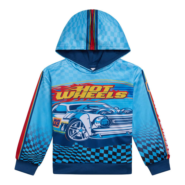 Ensemble jogging et sweat à capuche en polaire Hot Wheels pour enfant (du 2T au 14-16 ans), bleu, 2 ans