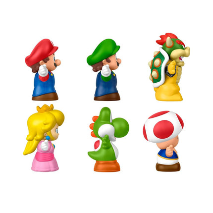 Fisher-Price Little People My Mario 6-Piece Character Figure Set
