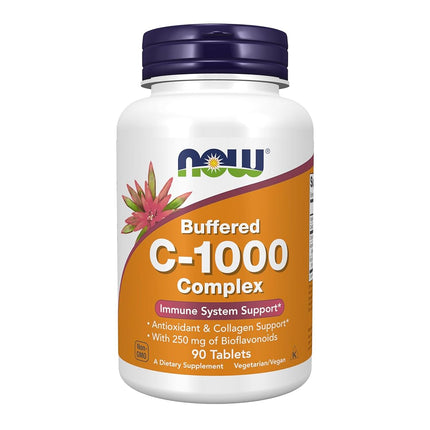 NOW Vitamin C-1000 Complex, 90 Buffered Tablets