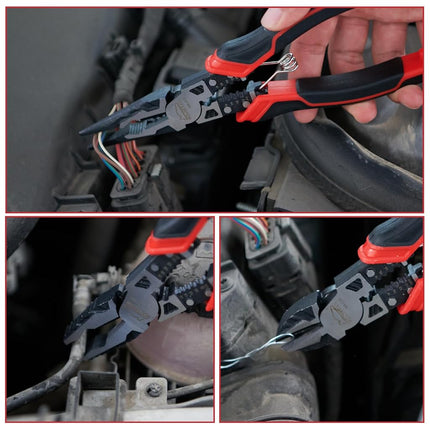 HOUSERAN Pliers Set, 3 Pcs, for DIY & Home Use, Multifunctional