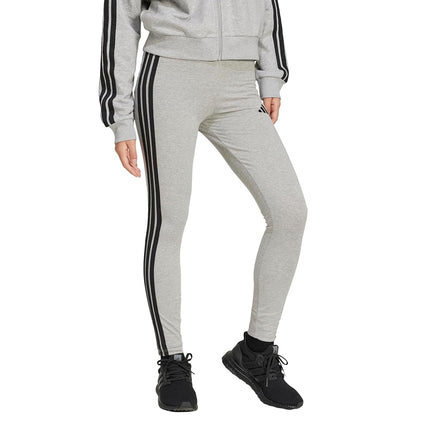 adidas Women's Leggings, Medium Grey Mottled/Black, S