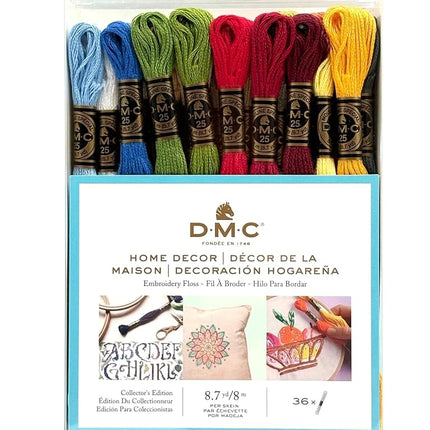 DMC 117F25HDC Embroidery Floss Pack 8.7yd, Home De