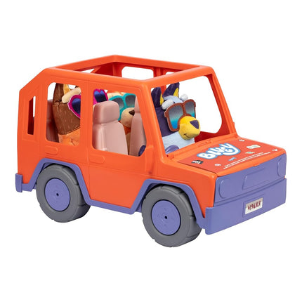 Bluey Big Heeler 4WD Toy Car, Bingo & Chilli Plush Buddies