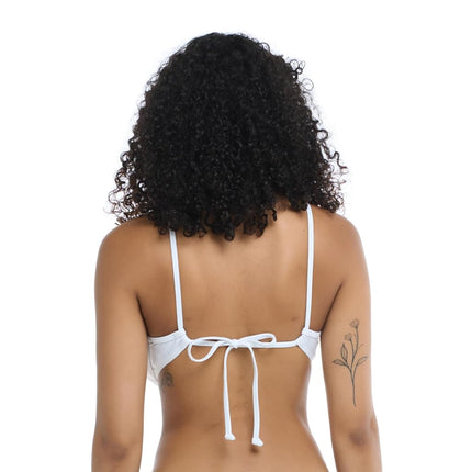 Body Glove Women's Smoothies Solo Solid Underwire D, Dd, E, F Cup Bikini Top Swimsuit, Snow, E
