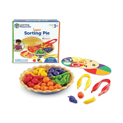 Learning Resources Super Sorting Pie, Ages 3+, Ear