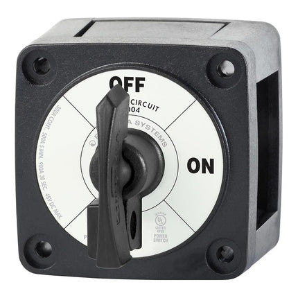 Blue Sea Systems 6004200 m-Series Battery Switch ON/OFF Locking, Black