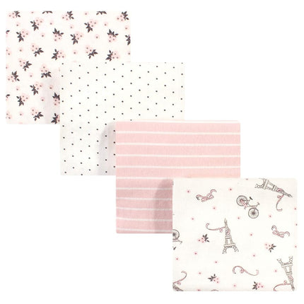 Mantas de muselina de algodón Hudson Baby para bebé unisex, París, talla única