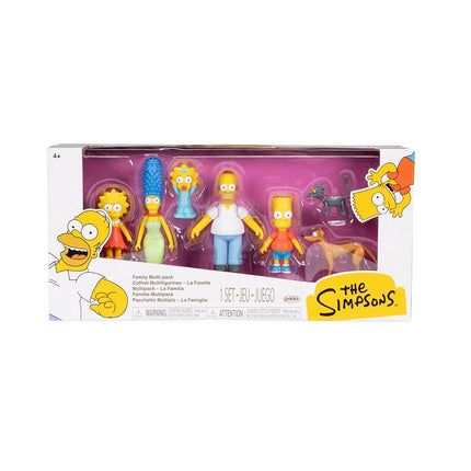 THE SIMPSONS Action Figures Family Multi-Pack 6.35cm Figures