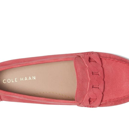 Cole Haan Women's Evelyn Chain Driver Driving Style Loafer, Camelia Rose Sde, 4 UK
