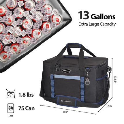 Maelstrom Soft Cooler Bag, 75 Can Beach Cooler with Flip-top Access