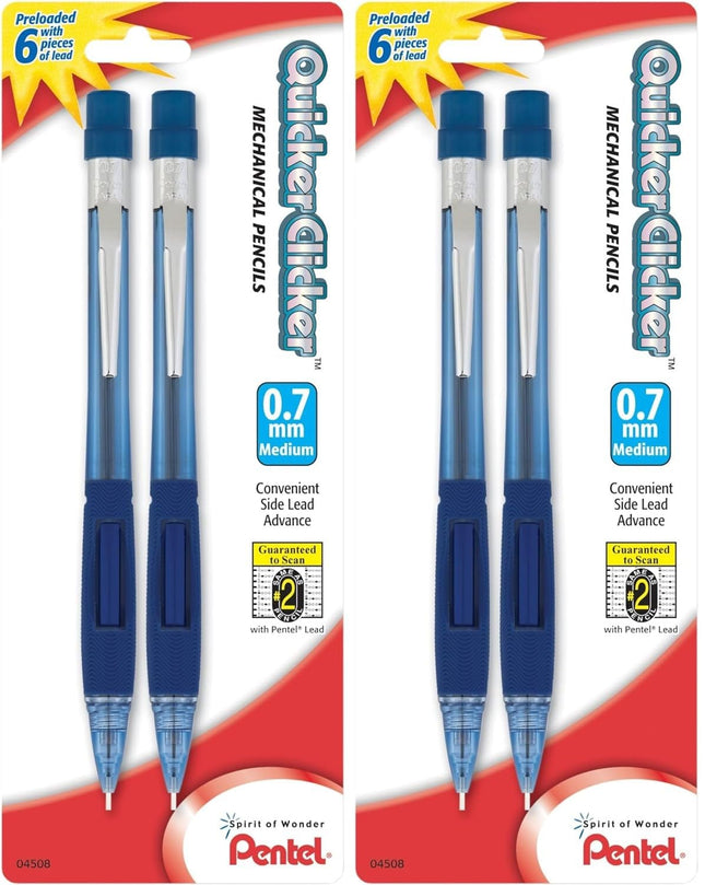 Pentel� Quicker Clicker� Automatic Pencils, 0.7 mm