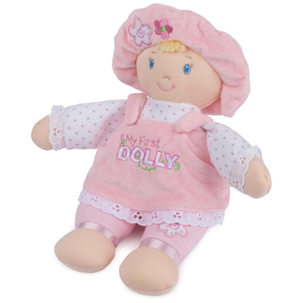 GUND My First Dolly Stuffed Plush Doll, 12" Stuffed Animal, Blonde, 30.48 cm