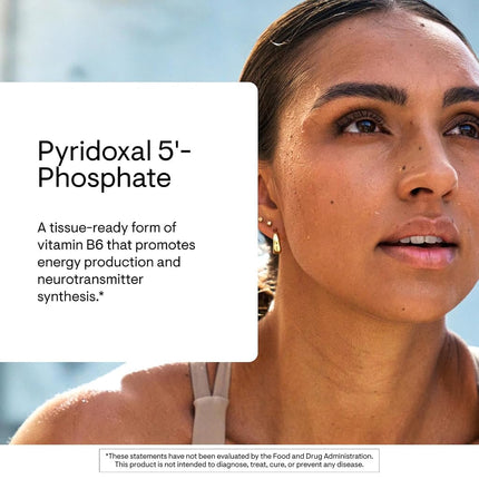 Thorne Research - Pyridoxal 5'-Phosphate - Vitamin B6 Supplement - Nutritional Support For Women with PMS - 180 Capsules