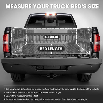 DNA Motoring TTC-RU-018 Truck Bed Soft Vinyl Roll-Up Tonneau Cover Compatible with 2009-2018 Ram 5.7Ft Fleetside Short Bed, Black
