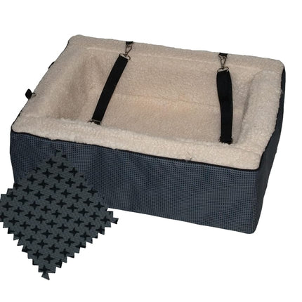 Pet Gear Lookout Booster Car Seat, Slate-Grey