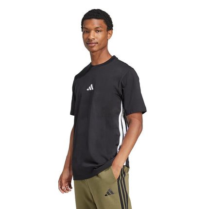 adidas Men's Short Sleeve T-Shirt, Black/White, XS