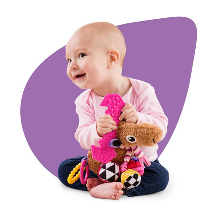 Lamaze Clip and Go Muffin The Moose Soft Toy
